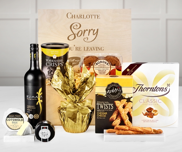 Gifts For Teachers Harrogate Wooden Gift Box With Engraved Personalised Lid